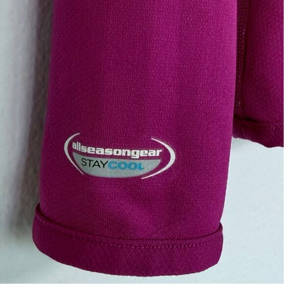 Under Armour AllSeasonGear StayCool Crew Neck Long Sleeve Shirt Size Small Pink - Picture 7 of 10
